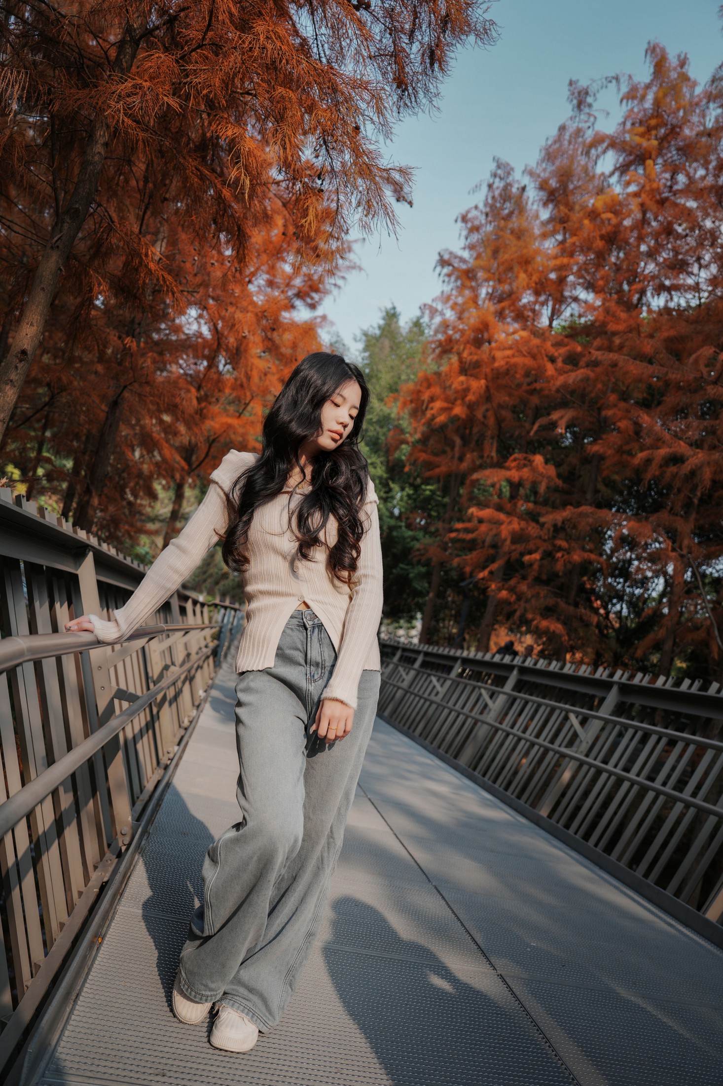 阿咩 – 《冬季人像拍摄》[14P]