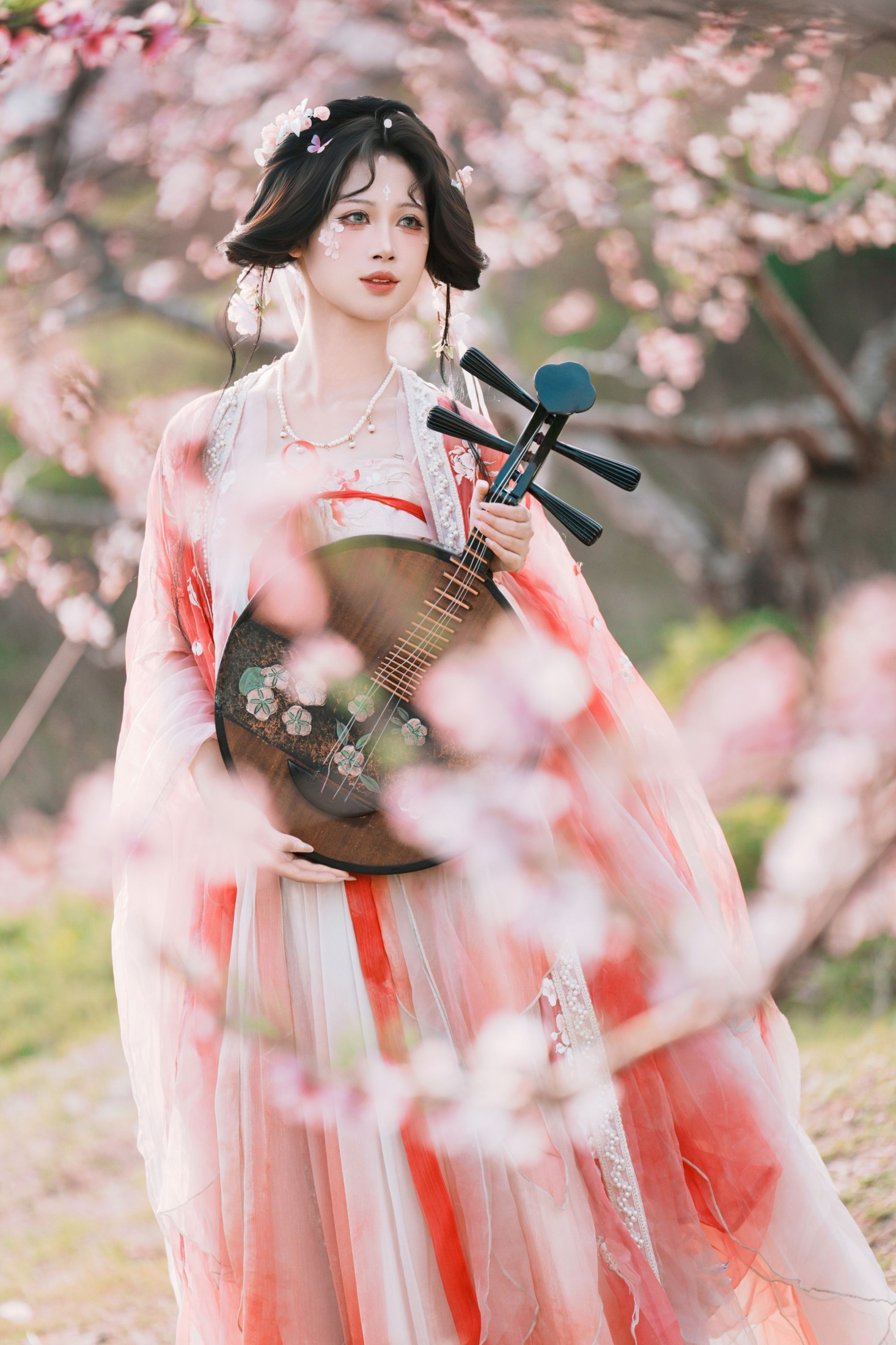 夏煦 – 《古风桃花人像》[19P]