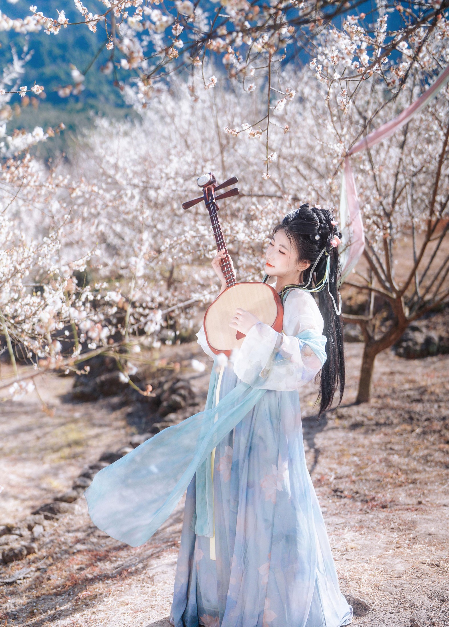 吧啦吧啦 – 《梅花古风人像拍摄》[14P]