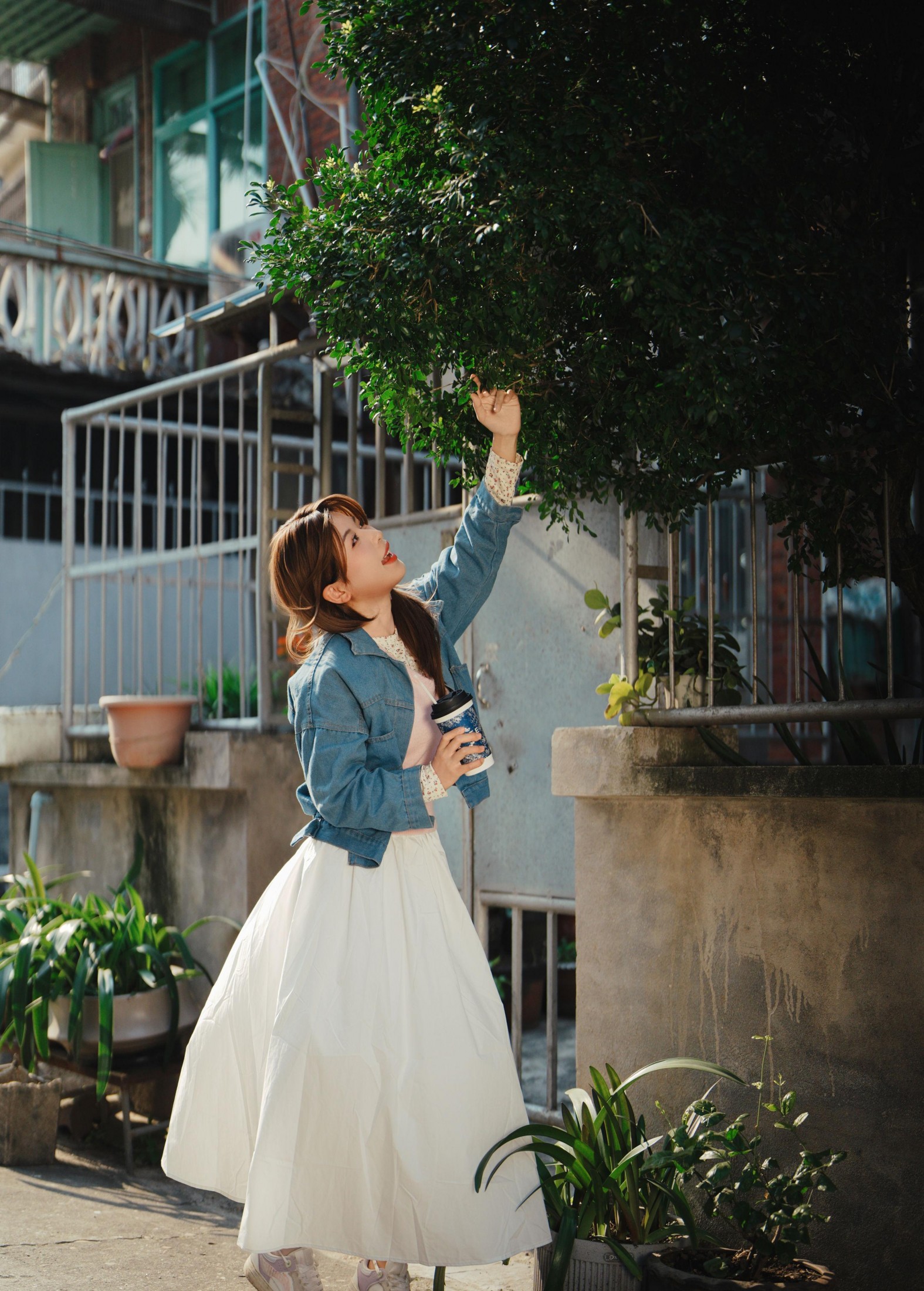 桂花鸭 – 《日杂风人像拍摄》[14P]