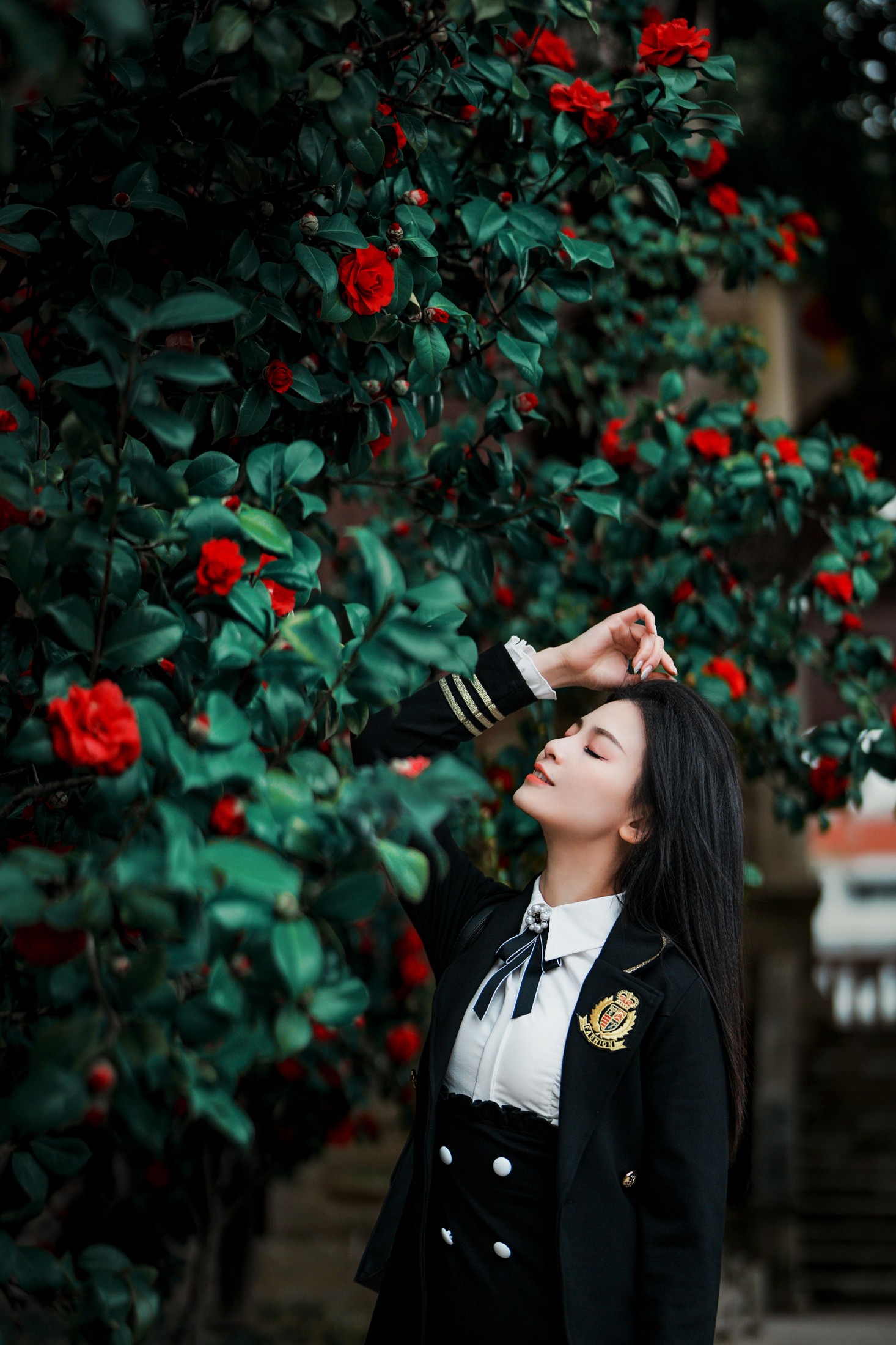 洛宁-唐 – 《日系人像拍摄-山茶花-小玉子》[32P]